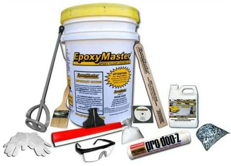 They all have you sprinkle the chips on to the surface of the wet epoxy. Review the Benefits of EpoxyMaster Garage Floor Epoxy Kits ...