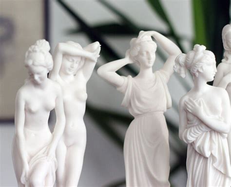 Ancient Greek Naked Women Female Sculptures Art Etsy