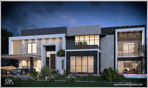 Modern Villa House Full Project Behance