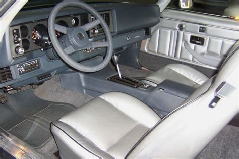 1981 Chevrolet Camaro Z28 Interior Moondust Silver Camaro Interior