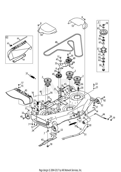 Need to fix your 13an77kg (pony) lawn tractor? Troy Bilt 13AA92KP066 TB2450 (2013) Parts Diagram for ...