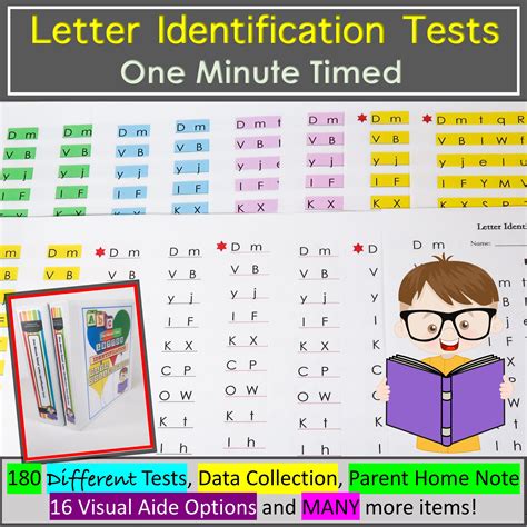 Letter Identification Assessment One Minute Timed Testing Letter