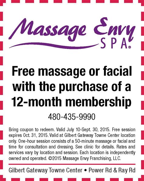 Massage Envy Gilbert Gateway Towne Center