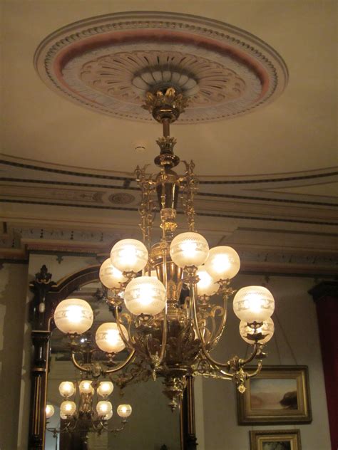 Lovely Victorian Gaslight Chandelier Victorian Pendant Lighting