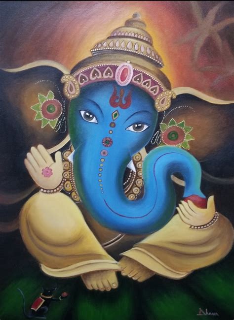 Hindu God Painting Ubicaciondepersonascdmxgobmx