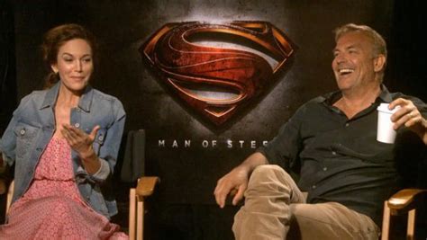Kevin Costner Diane Lane Talk Man Of Steel 5 Highlights Video