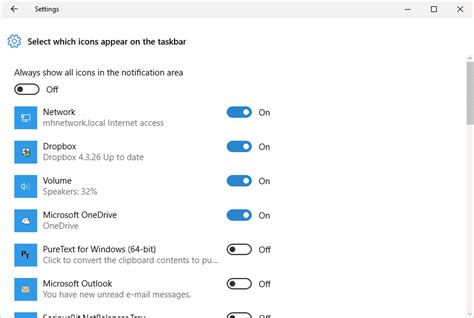 Windows 10 Tip How To Make A Hidden Notification Area