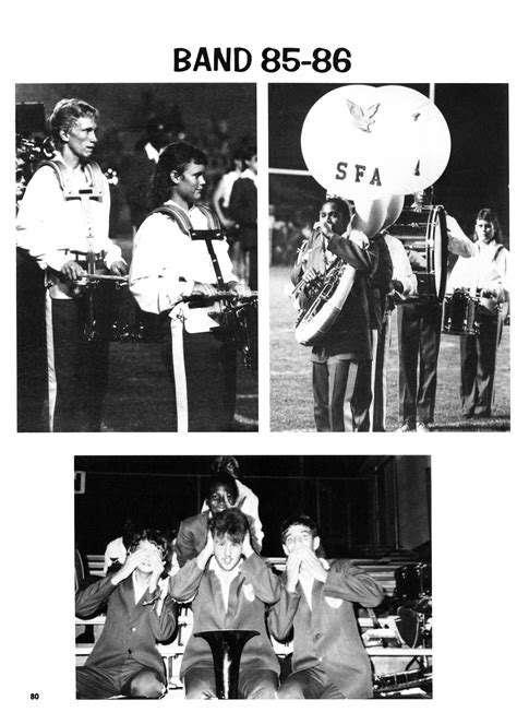 The Eagle Yearbook Of Stephen F Austin High School 1986 Page 80