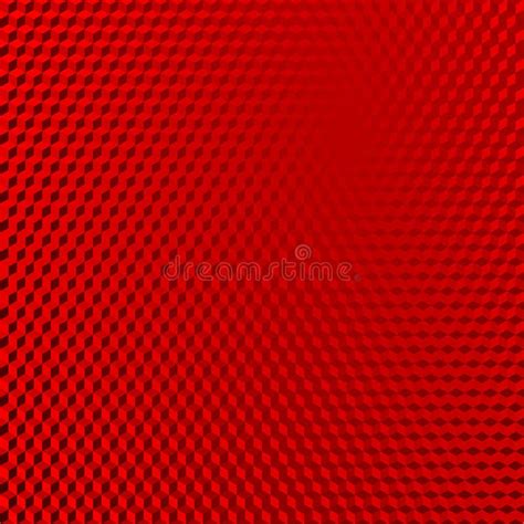 Vehicle Reflective Red Abstract Isometric Shape Background Stock Vector