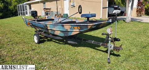 Armslist For Saletrade 16 Ft Flat Bottom Aluminum John Boat With