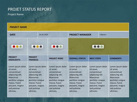 Project Status Powerpoint Template 9 Powerpoint Templates Powerpoint