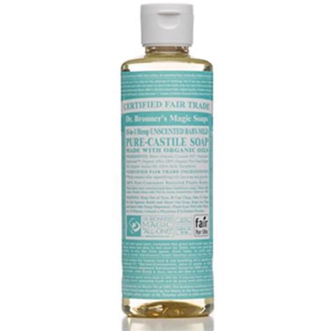 Dr Bronners Pure Castile Liquid Soap Baby Unscented Bella