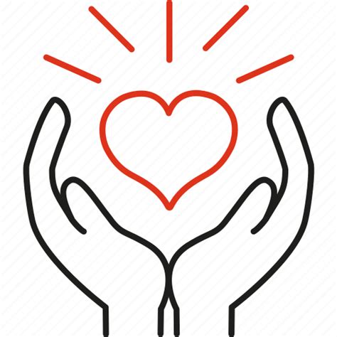 Beneficence Benevolence Charitable Hand Humanitarian Selfless Icon
