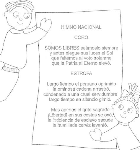 Dibujos Imagenes Del Dia Del Himno Nacional Argentino Para Colorear