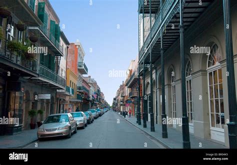 Historic French Quarter In New Orleans Louisiana Usa Stock Photo Alamy