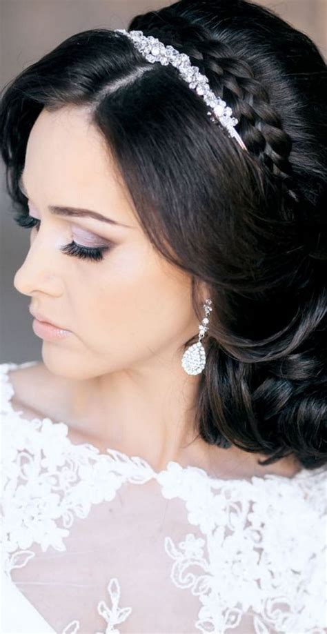 Wedding Hairstyle With Tiara