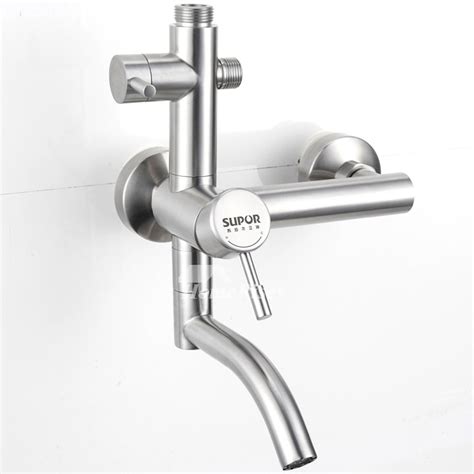 That's why replacing your bath faucet is one of the quickest and easiest ways to update a bathroom. Silver Shower Faucets Contemporary Single Handle Stainless ...