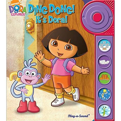 Dora The Explorer Publications International Ding Dong Its Dora Board Book