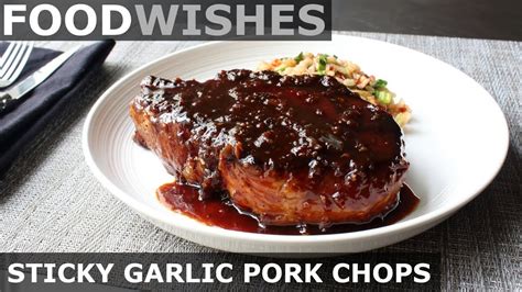 See more ideas about food wishes, recipes, food. Sticky Garlic Pork Chops - Food Wishes - Garlic Pork Chop Recipe - YouTube