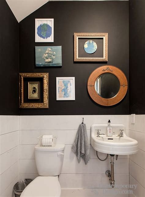 More importantly, they are easy to do. Small half bathroom decorating ideas - Contemporary-design