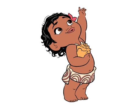 309 Baby Moana Svg SVG PNG EPS DXF File - Free SVG Cut Files For Design