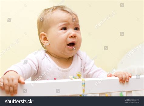 Portrait Crying Baby Girl Stock Photo 123688999 Shutterstock