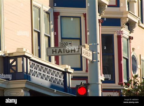 Victorian Style Row Houses In San Francisco Stock Photo Alamy