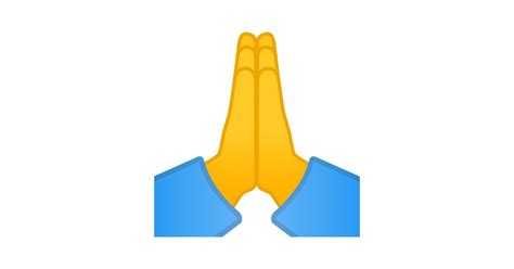 🙏 Manos En Oración Emoji