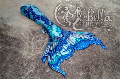 Tail By Merbella Studios Realistic Mermaid Tails Blue Mermaid Tail