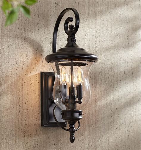 Outdoor Lighting Carriage 22 High Bronze Led Outdoor Wall Light