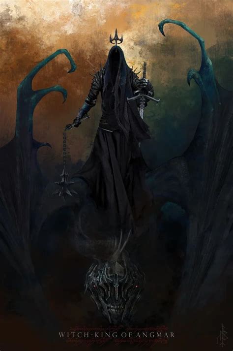 Witch King Of Angmar By Andréa Boloch Imaginarymiddleearth Witch