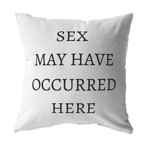 Funny Throw Pillow Sex May Have Occurred Here Funny Couch Etsy Free Hot Nude Porn Pic Gallery