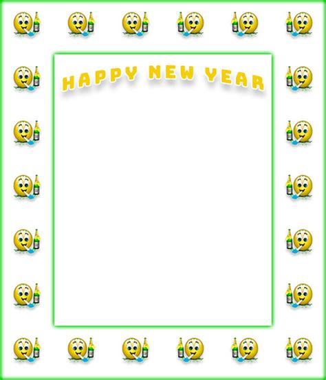 Free New Year Border Graphics Clipart Frames