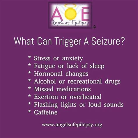 Can the epilepsies be prevented? Here are some things that can trigger a seizure. Make sure ...