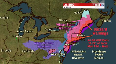 Major Winter Stormblizzard To Hit Northeast