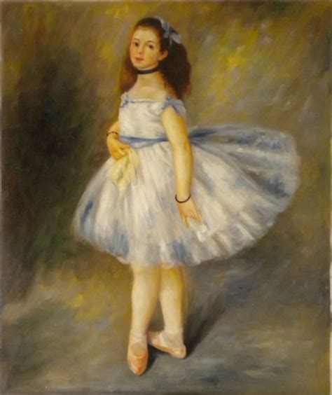 Quadro Ballerina Di Renoir Falso Dautore 60x50cm Personaggi E Scene