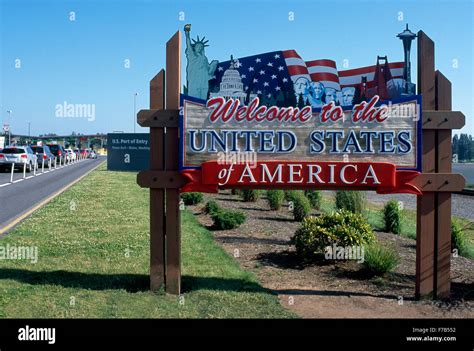 united states welcome signs