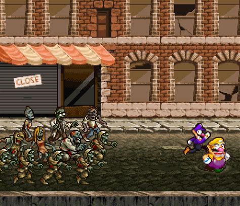 Wario And Waluigi Fleeing From The Zombies By Warchieunited On Deviantart