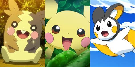 10 Electric Pokémon That Are Too Cute To Handle