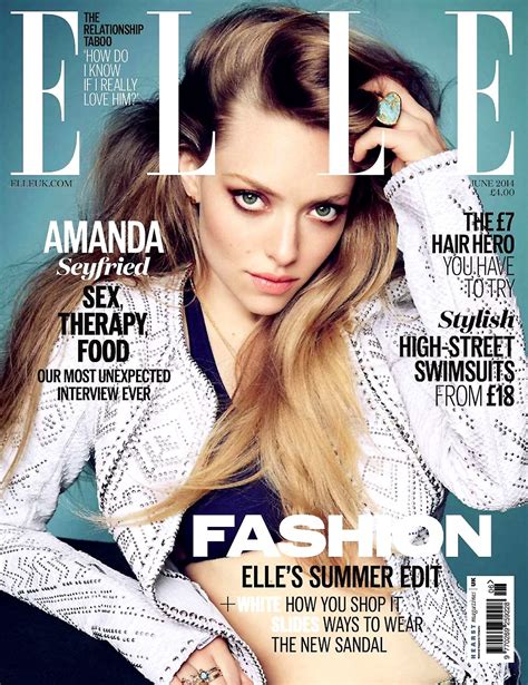 amanda seyfried by kai z feng for elle uk june 2014 fashion magazine cover fashion cover star