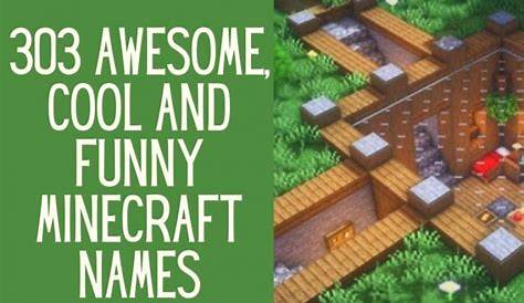 303 Awesome, Cool and Funny Minecraft names - Kids n Clicks