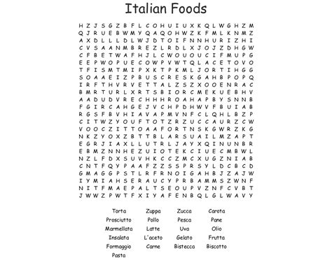 No Prep Renaissance Word Search Puzzle Learning Italian