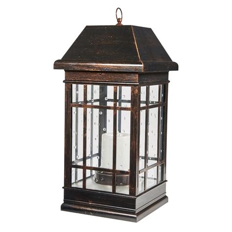 These fun solar powered outdoor lanterns are perfect for illuminating garden pathways, patios and porches. Smart Solar San Rafael Estate Mission 3-Light Integrated ...