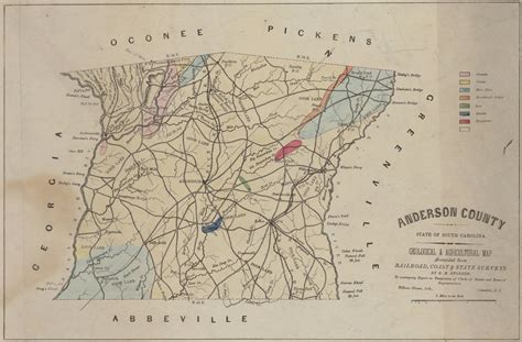 Anderson County Sc Map