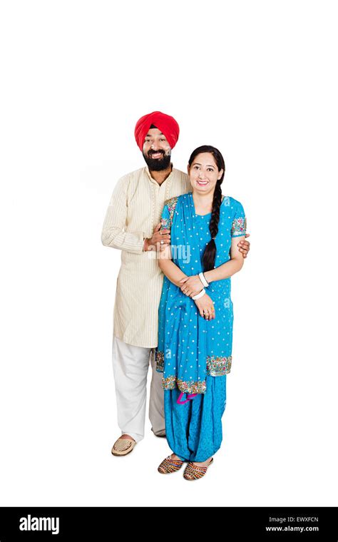 Traditional Dress Of Punjabi Couple