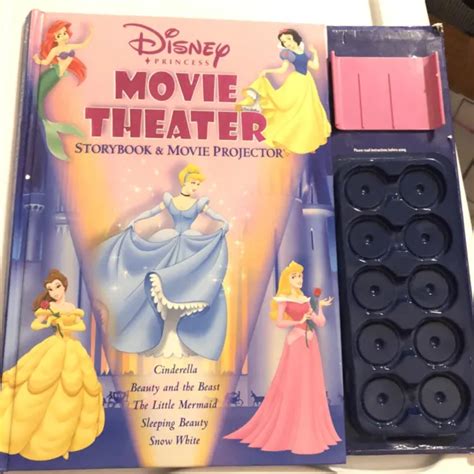 Disney Princess Movie Theater Storybook And Movie Projector 2002 12