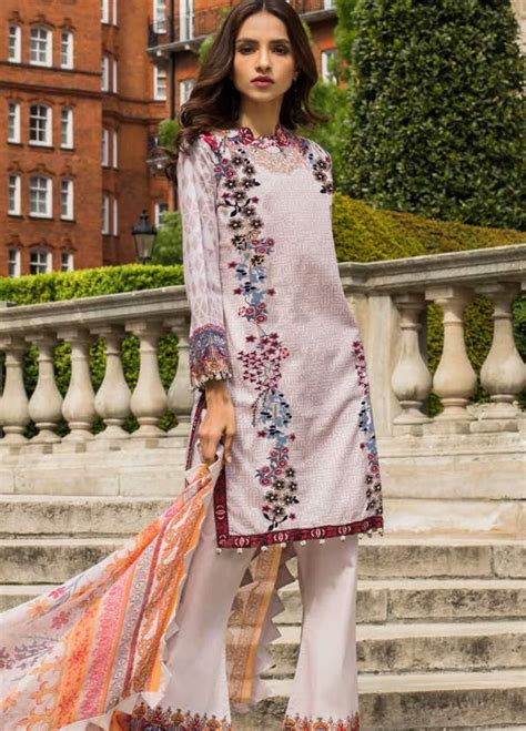Mahnoor By Al Zohaib Embroidered Lawn Unstitched 3 Piece Suit Mhn19e