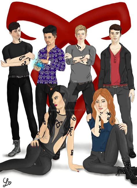 Fan Art Of Shadowhunters I Finally Got Around To Finishing Any Brushes