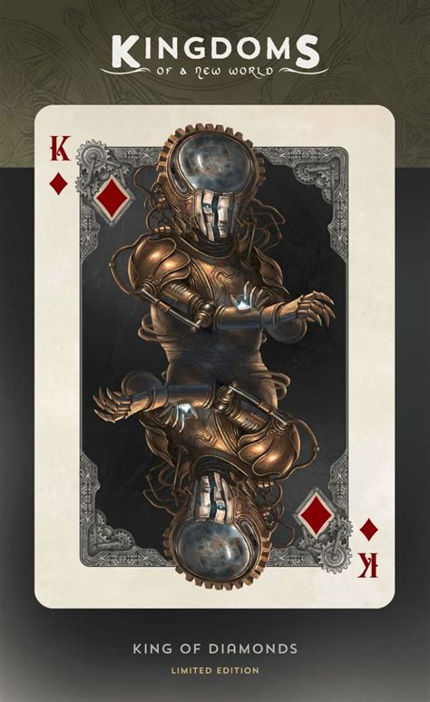 King Of Diamonds By Gerezon On Deviantart Playing Cards Art Playing