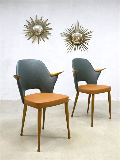If you want to shine the desk up concurrently then employ a commercial household furniture gloss to shine almost everything up. Vintage dutch design dinner chairs Stevens eetkamerstoelen